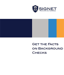 Background checks save companies time and money.