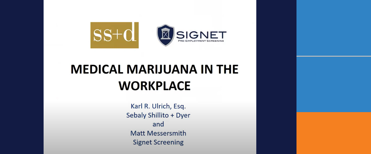 How to manage medical marijuana in the workplace webinar